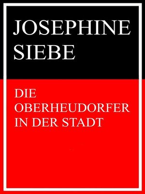 cover image of Die Oberheudorfer in der Stadt